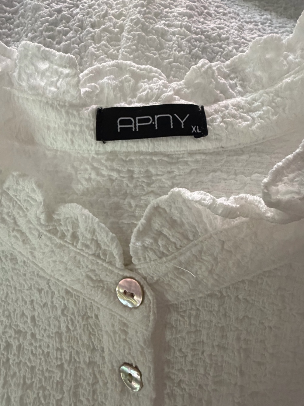 AP•NY Ruffle Shirt - Picture 9 of 13